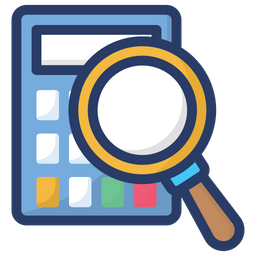 Accounting Search  Icon