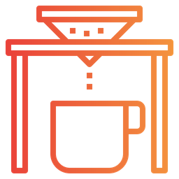 Kaffee tropft  Symbol