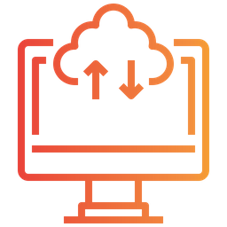클라우드 컴퓨팅  아이콘
