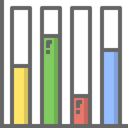 Gráfico de barras  Ícone