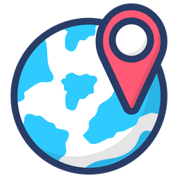 Search Location Global Location World Location Icon