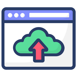 Cloud Data  Icon