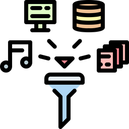 Filtrer le multimédia  Icône