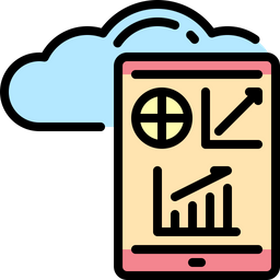 Cloud data  Icon