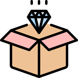 Diamond box  Icon