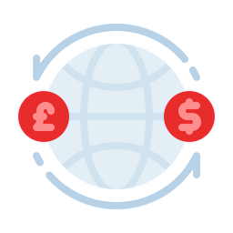 글로벌 환율  아이콘