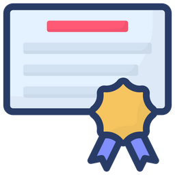 Certificate  Icon