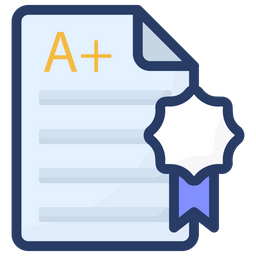 Certificate  Icon