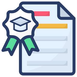 Certificate  Icon