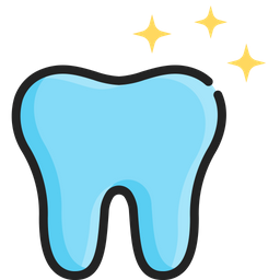 깨끗한 치아  아이콘