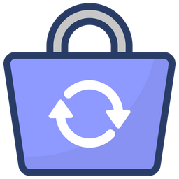 Bag Recycling  Icon