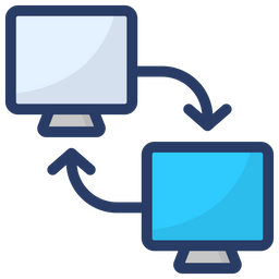 Transferência de dados  Ícone