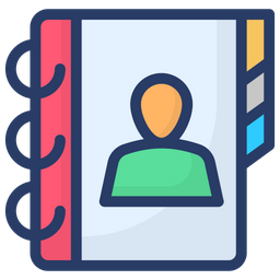 Contact Book  Icon