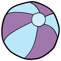 Strandball  Symbol