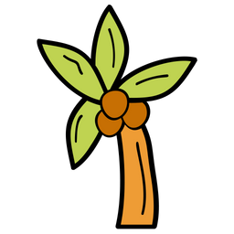 Kokosnussbaum  Symbol