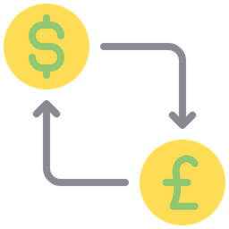 Convert currency  Icon