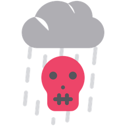 Acid rain  Icon