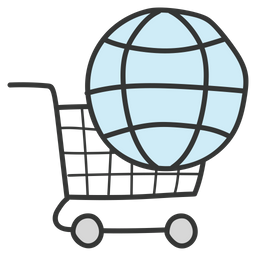 Shopping Trolley Global Shopping Shopping Icon