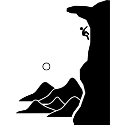 Bergsteiger  Symbol