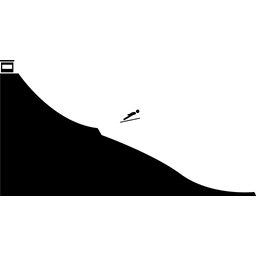 Skispringer  Symbol