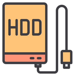 External harddisk  Icon