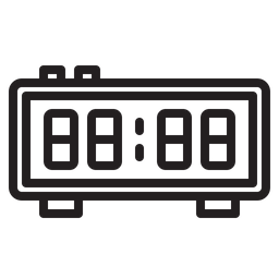 Digital clock  Icon