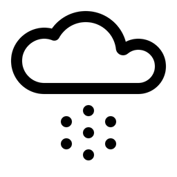 Schneeregen  Symbol