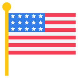 Bandera estadounidense  Icono