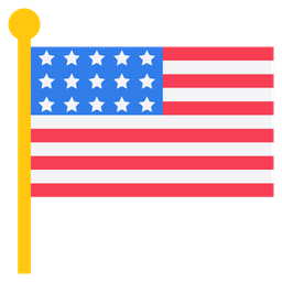 American flag  Icon