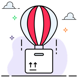 Airdrop delivery  Icon