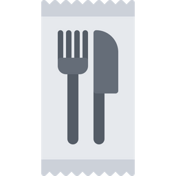 Disposable spoon  Icon