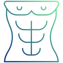 Abs Fitness Gym Icon