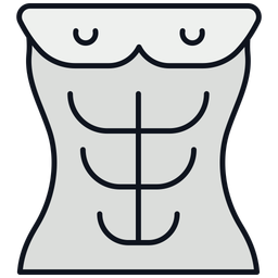 Abs Fitness Gym Icon