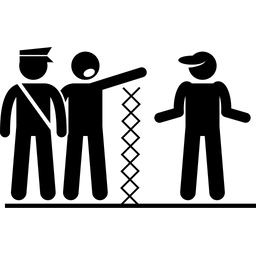 Festnahme  Symbol