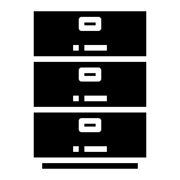 Aktenschrank  Symbol