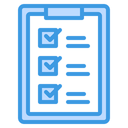 Lista de controle  Ícone