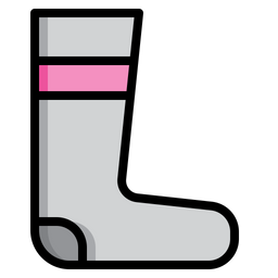 Laufsocken  Symbol