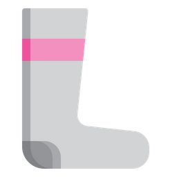 Laufsocken  Symbol