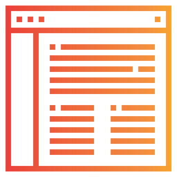 Web Layout  Icon