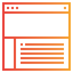 Web Layout  Icon