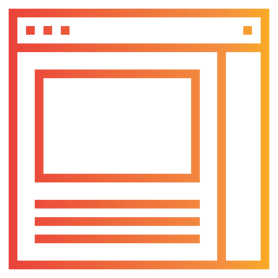 Web Layout  Icon