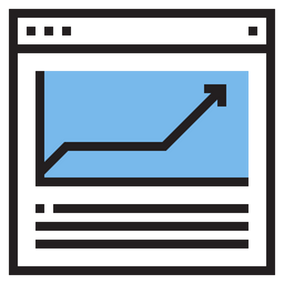 Web analytics  Icon