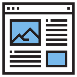 Web Layout  Icon