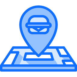 Burger shop location  Icon