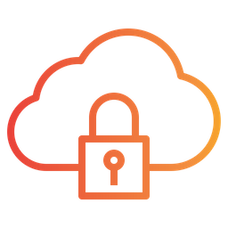 Cloud security  Icon