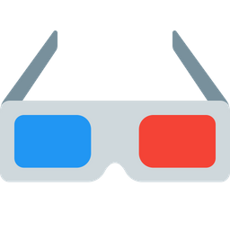 3D glasses  Icon