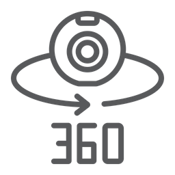 360 camera  Icon