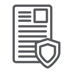 Seguridad Documento Privacidad Icono