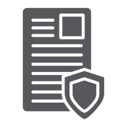 Seguridad Documento Privacidad Icono