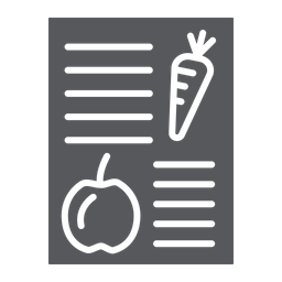 Diet plan  Icon